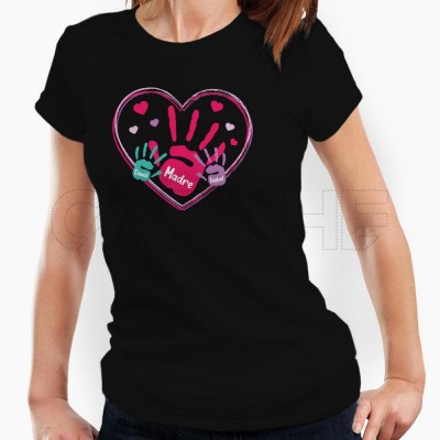 Camiseta Mamá Manos