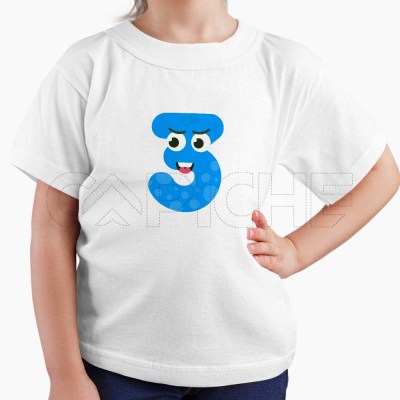 Camiseta Niño Números