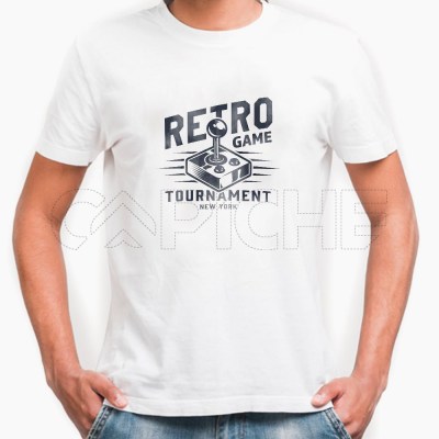 Camiseta Hombre Retro Game