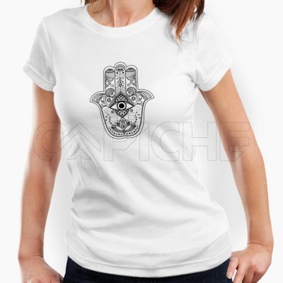 Camiseta Mujer Hamsa