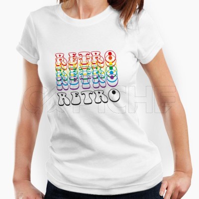 Camiseta Mujer Retro