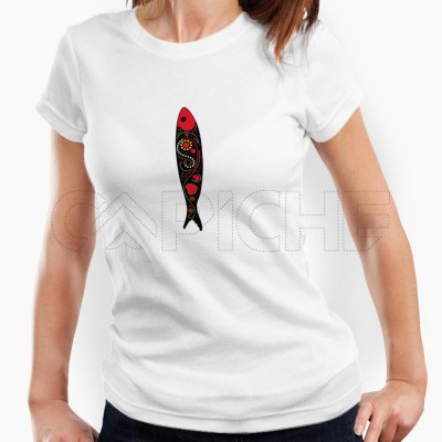 Camiseta Mujer Sardinha Portuguesa
