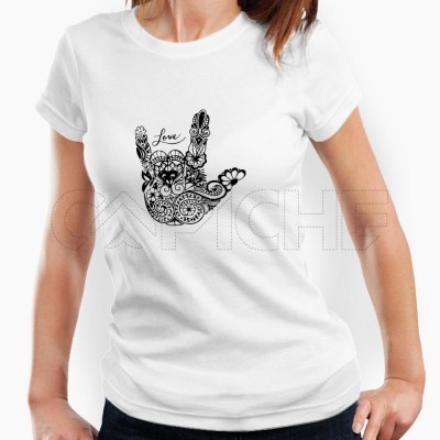 Camiseta Mujer Love