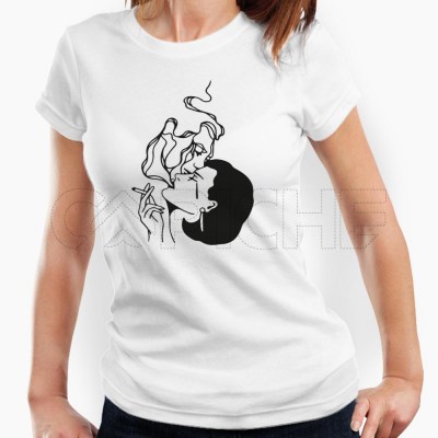 Camiseta Mujer Smoke
