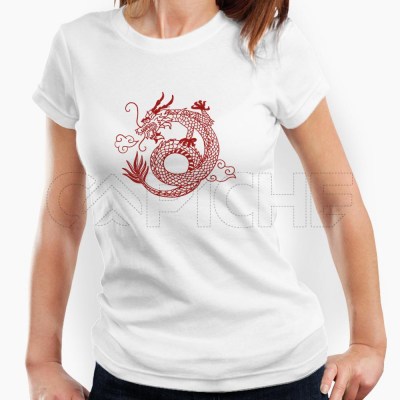Camiseta Mujer Dragão