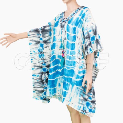 Vestido Saída de Playa Blue