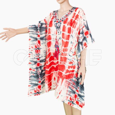 Vestido Saída de Playa Red