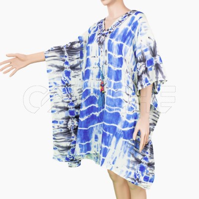 Vestido Saída de Playa dark blue