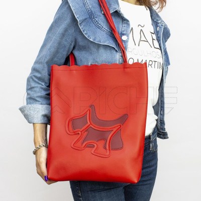 Bolso Perro Roja