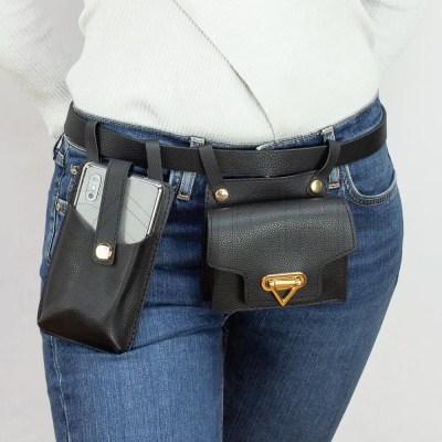 Bolso de Cintura Fraxil Black