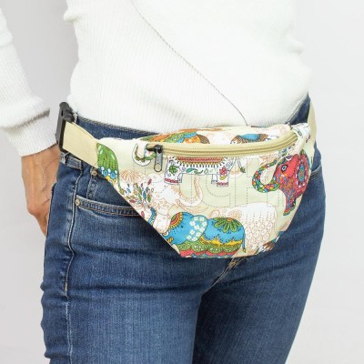 Bolso de cintura Elefante Beige