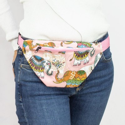 Bolso de cintura Elefante Rosado