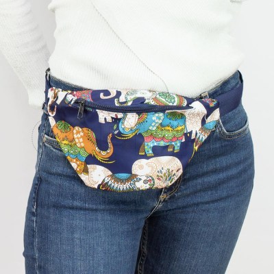 Bolso de cintura Elefante Azul