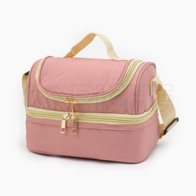 Bolsa Térmica Mini Dupli Unicolor Rosado