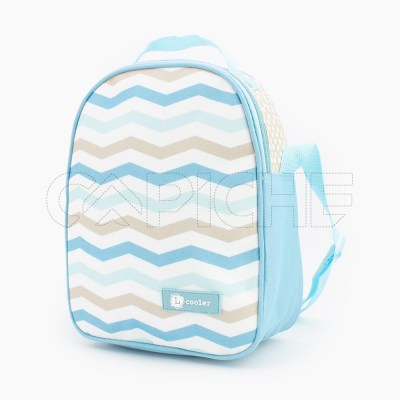 Bolsa Térmica Chevron Azul