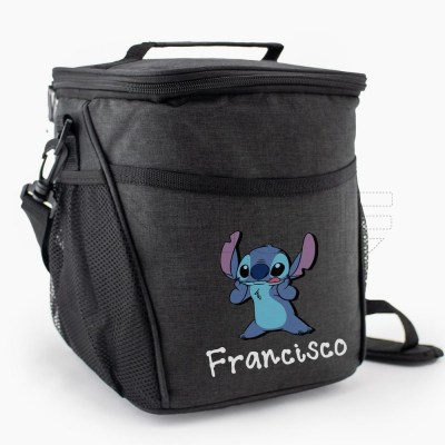 Lancheira Stamp Negra