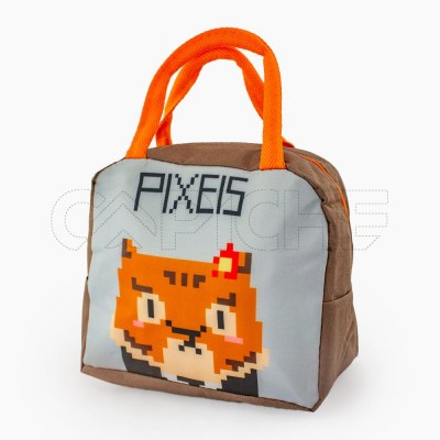 Bolsa Térmica de Mano Pixel Fox