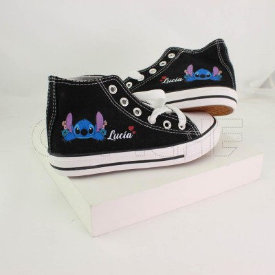 Estampa Impressa Bota Niño Negra 32 Lucía