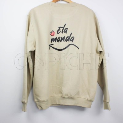 Estampa Ela paga swetear L Areia
