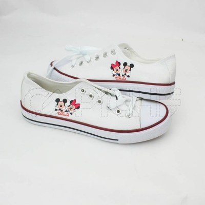 Estampa Impressa Zapatilla Blanca 39 Dilcia