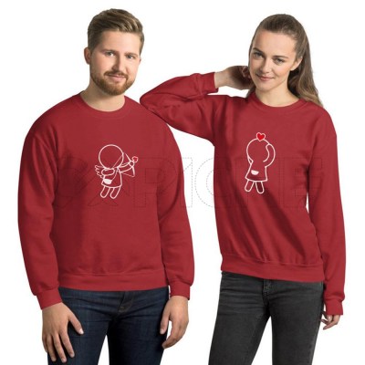 Sudadera Pareja Cupido