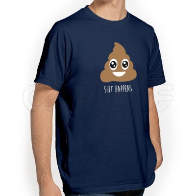 Camiseta Hombre Shit Happens