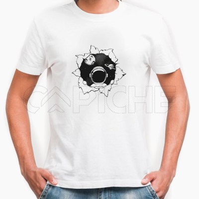 Camiseta Hombre Astronaut