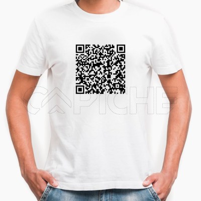 Camiseta Hombre QR Personalizable