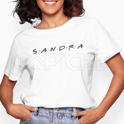 Camiseta Mujer Nombre Personalizable