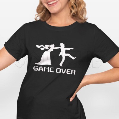 Camiseta Mujer Game Over