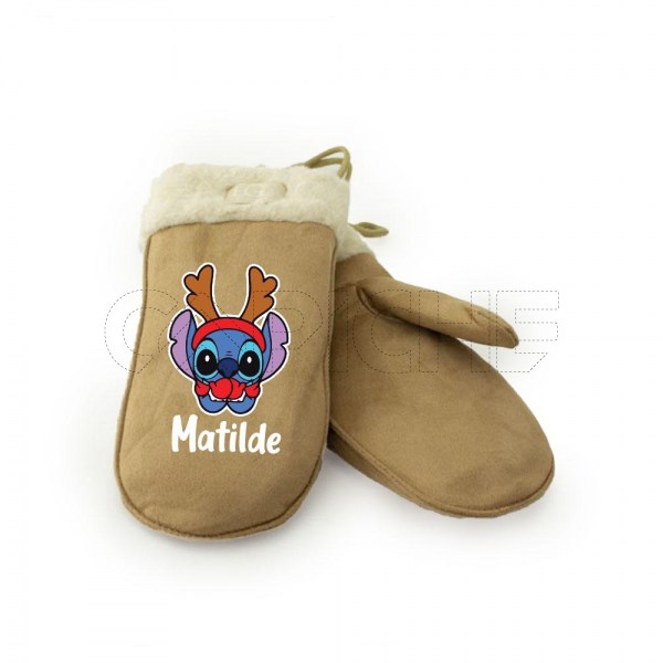 Guantess de pelo Stitch