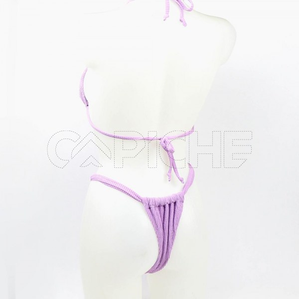 Conjunto Bikini Diablo Lila