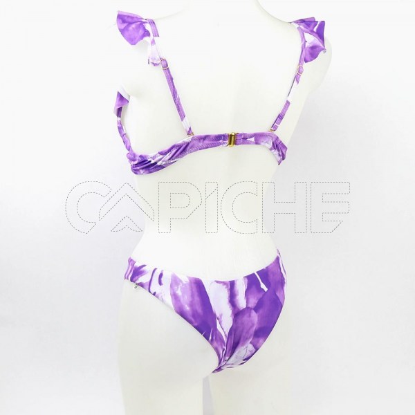 Conjunto Bikini Tie Dye Di Lila