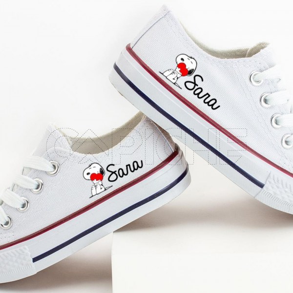 Zapatilla Personalizada Snoopy