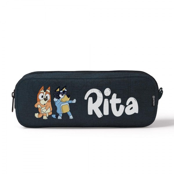 Estuche Escolar Doble Bluey