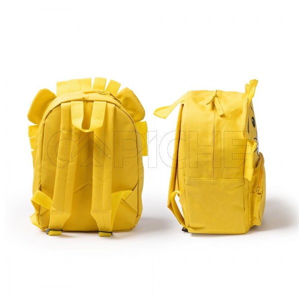 Mochila Leónzinho nas Costas