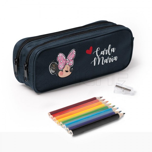 Cartuchera Doble Minnie