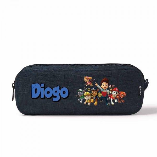 Estojo escolar Duplo Patrulha Pata