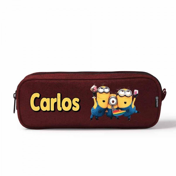 Estojo escolar Duplo Minions