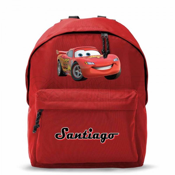 Mochila escolar Cars MCQueen