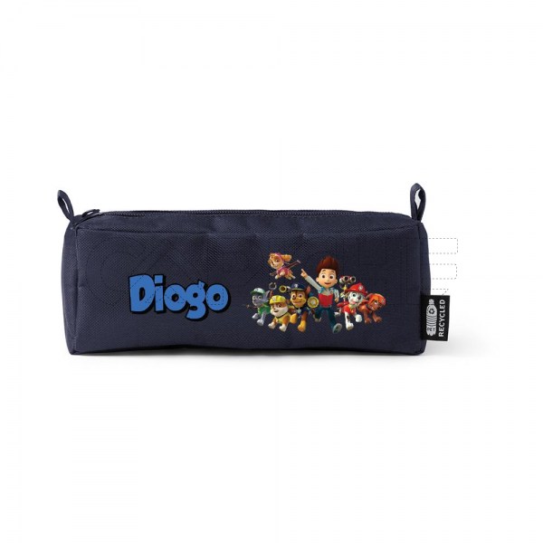 Estojo escolar Simples Patrulha Pata