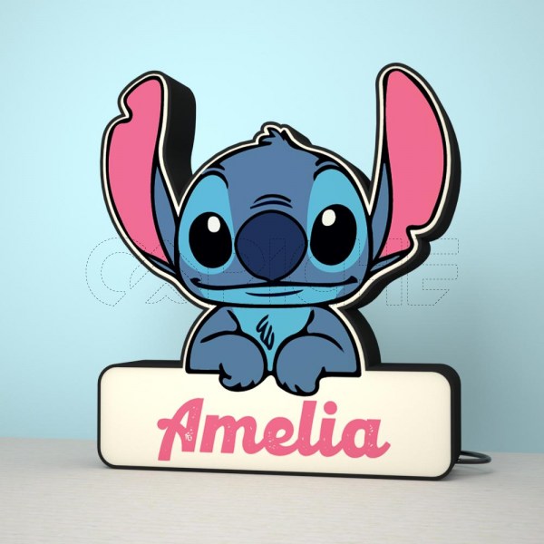 Lámpara 3D Stitch