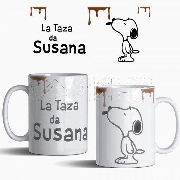 Taza Snoopy Personalizable