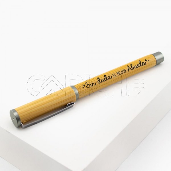 Bolígrafo Bambu Amigo Sem duvida