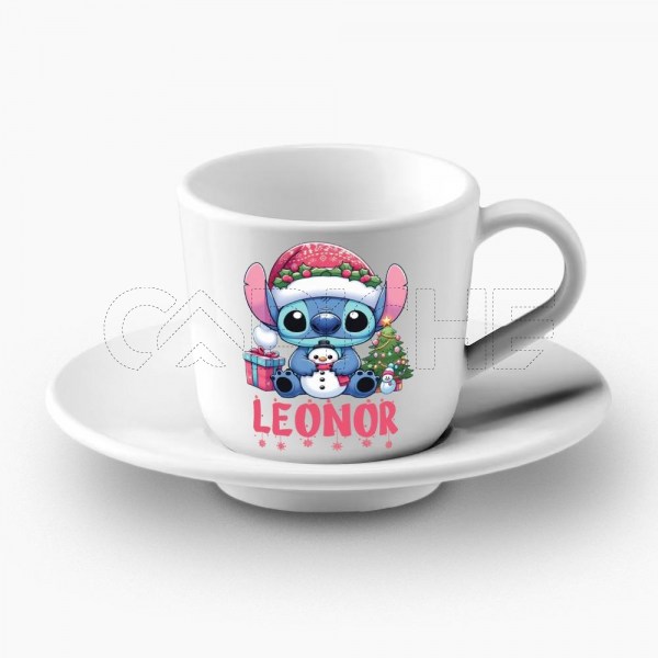 Chávena Café Stitch Navidad
