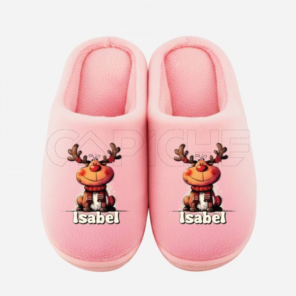 Pantufla Personalizada Rena