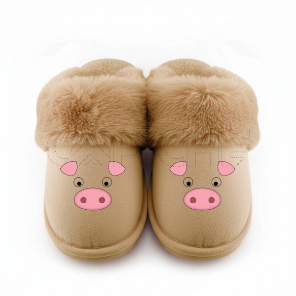 Pantufla Personalizada Pig