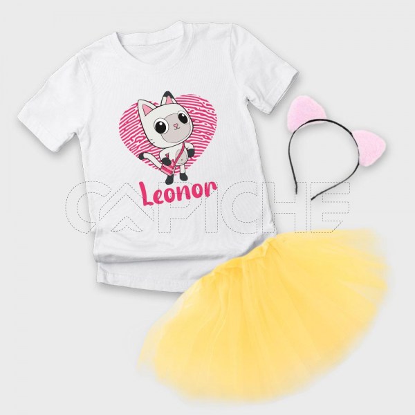 Conjunto Fantasia Gato