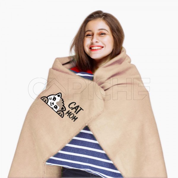 Manta polar Cat Mom