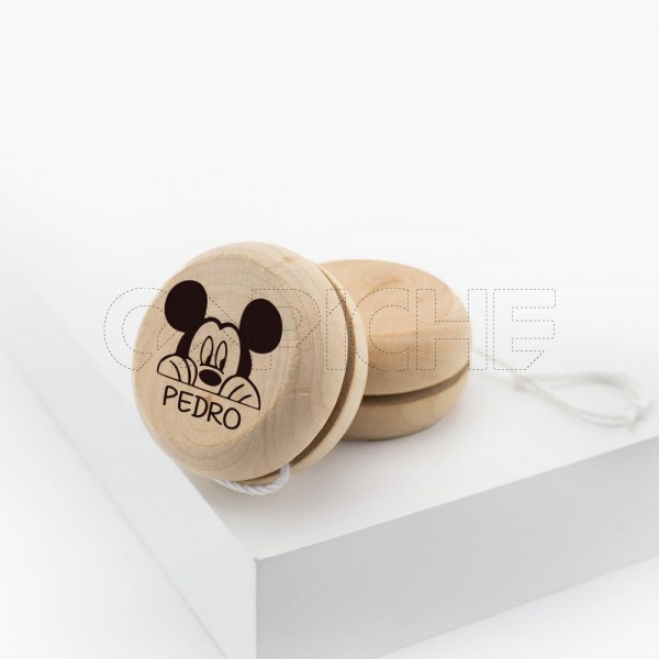 Yo-yo Madera Personalizable